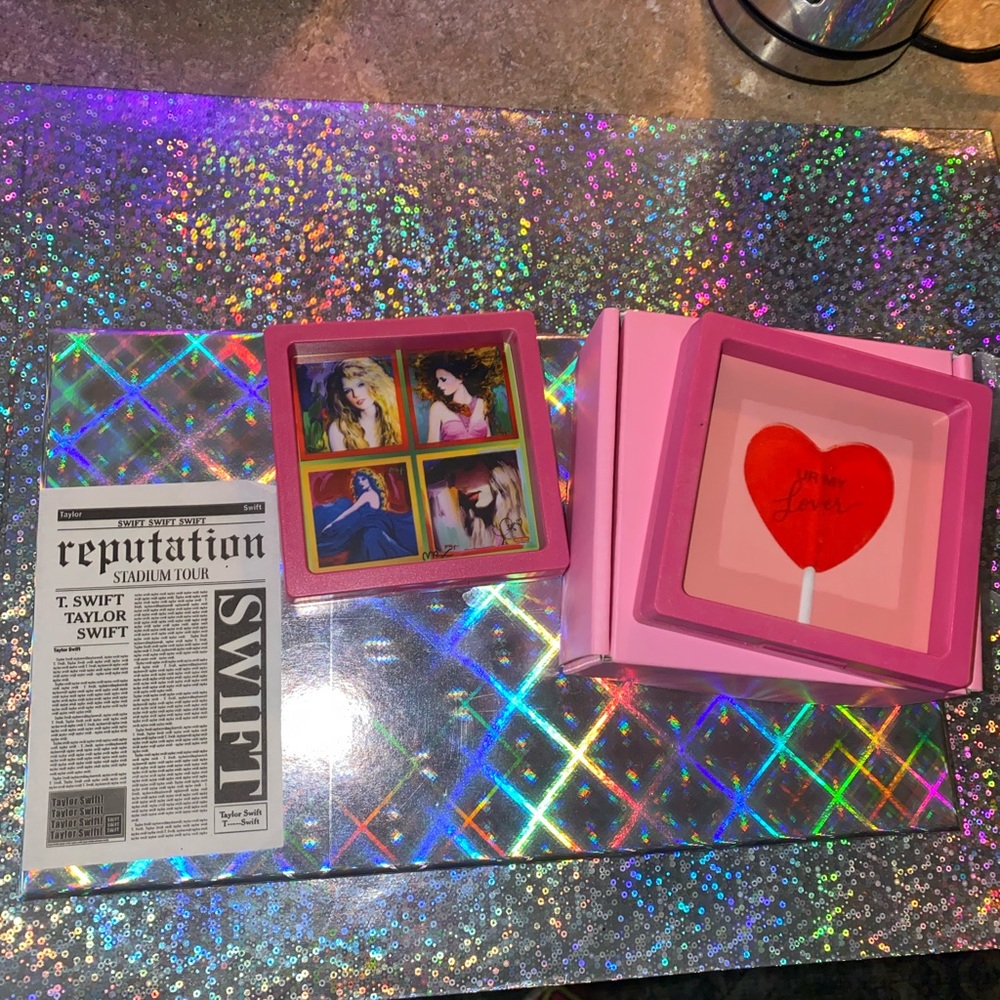TAYLOR SWIFT BOX GIFT SET PETER MAX REPUTATION CONFETTI !! - Picture 4 of 9